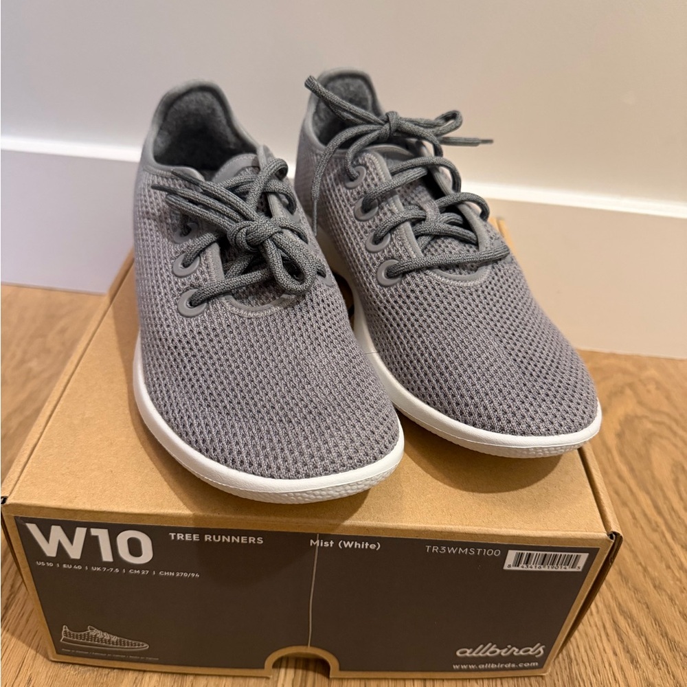 Allbirds Women’s Tree Runners - Mist White